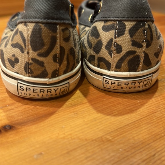 Sperry Leopard Boat Shoes - Picture 3 of 4